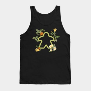 Meeple Plant and Succulents - Board Games Addict Tank Top